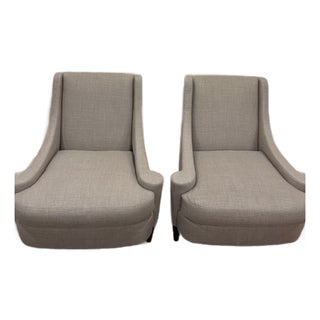 Barbara Barry Lounge Chairs, Set of Two For Sale