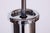 Metal Mid-Century Chandelier in Chrome, Steel and Glass, Rewired, Italy, 1960s For Sale - Image 7 of 9