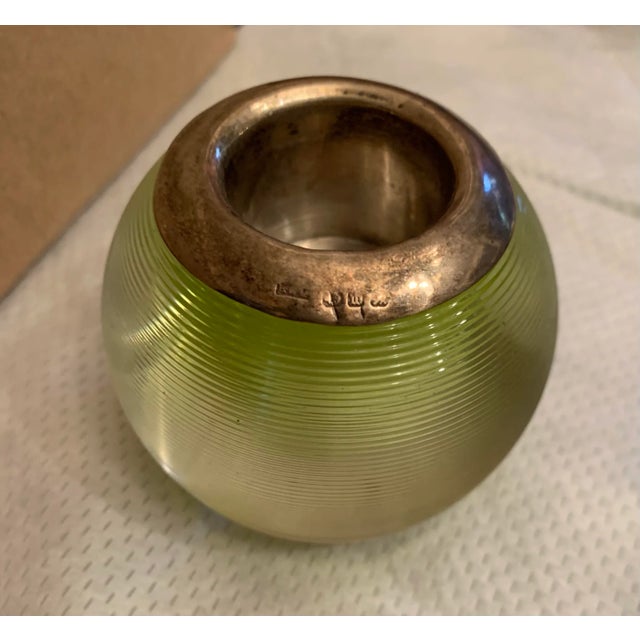 Transparent 1950s Glass Match Striker For Sale - Image 8 of 10