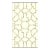 The House of Scalamandré Baldwin Bamboo Wallcovering, Linen & Blue on Ecru For Sale