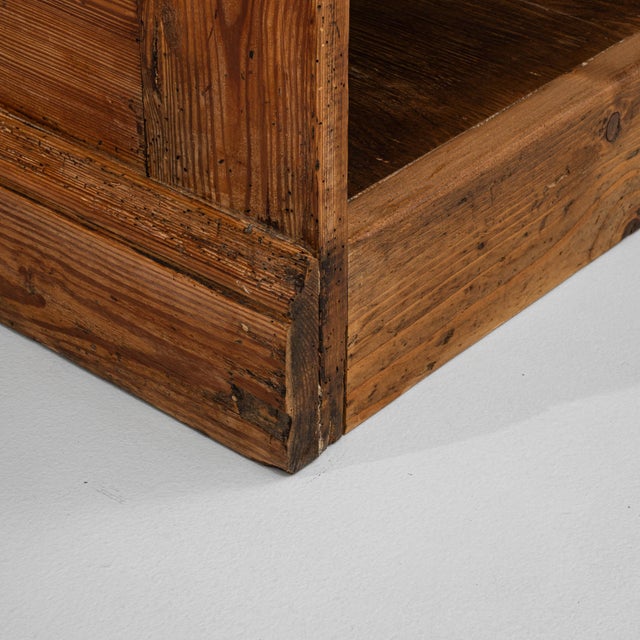 1900s French Provincial Carved Wooden Shop Counter For Sale - Image 12 of 18