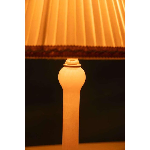 Boho Chic Table Lamp in Natural Stone For Sale - Image 14 of 17