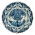 18th Century Dutch Delftware Tea Tree Charger For Sale