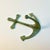 Nautical 1970s Vintage Nautical Coastal Arts & Crafts Cast Iron Anchor Wall Hook For Sale - Image 3 of 11