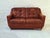 Mid-Century Patchwork Tufted Leather Sofa, 1960s For Sale - Image 4 of 7