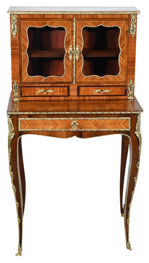 Small Mid-19th Century Louis XV Style Bonheur du Jour