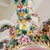 Italian Polychrome Porcelain Chandelier in the style of Capodimonte, 1950 For Sale - Image 6 of 7