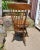 1890s Antique Quarter Sawn Oak High Back Organ Stool With Claw Feet For Sale - Image 10 of 17