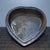 Paint Vintage Chinese Carved Lacquer Heart Shaped Jewelry Box With Dragon Phoenix & Peony Relief For Sale - Image 7 of 9