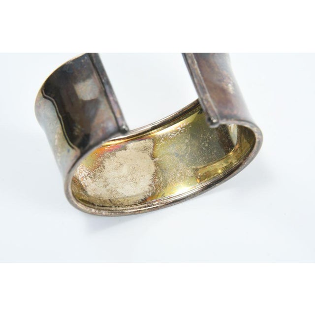 Vintage 925 Silver Bangle, 1970s For Sale - Image 4 of 7