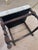 1940s Antique Walnut Spindle Chair With Embroidered Back and Seat For Sale - Image 5 of 6