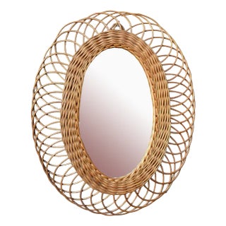 Vintage Bohemian Wall Mirror For Sale