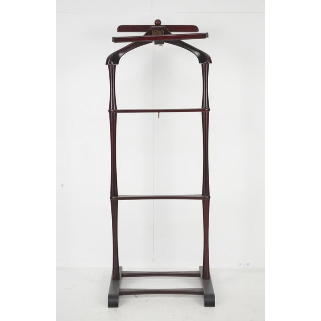 1950s Wood Fitwell Valet Stand Gentleman's Servant For Sale - Image 15 of 15