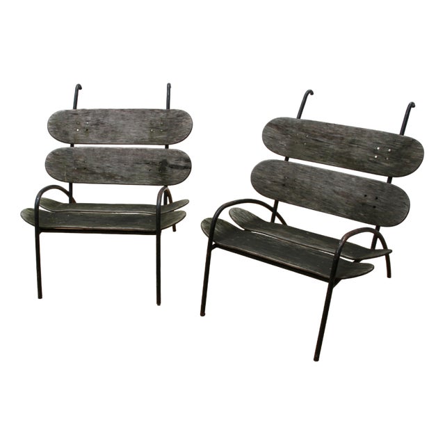 Set of Lucas Benches from Adidas For Sale