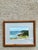 Vintage Framed Coastal Landscape Watercolor For Sale - Image 4 of 12