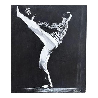 Vintage Oil on Canvas, David Bowie For Sale