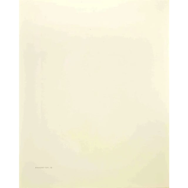 Language of the Birds - The Divine Comedy is a woodcut print realized in 1963 for a series illustrating the Medieval poem...