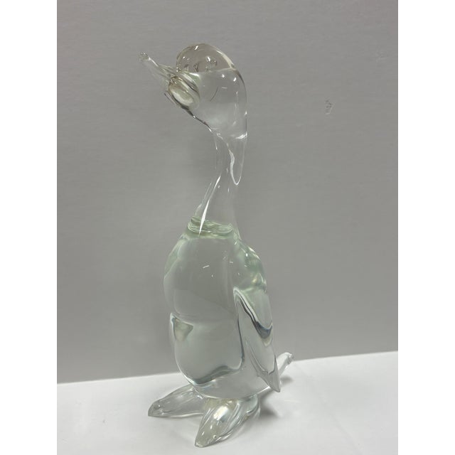 Vintage Murano Glass Duck For Sale - Image 4 of 6