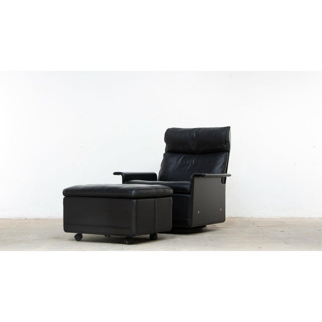 Set of Lounge Chair and Ottoman by Dieter Rams for Vitsœ, 1960s For Sale - Image 6 of 15
