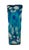 VTG Murano Rectangle Blue Vase 10” Art Glass Donut Hole Dual-Chamber Retro For Sale - Image 4 of 7