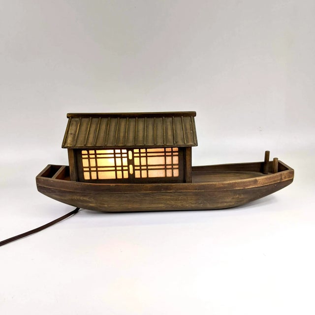 20th Century Wooden Boat Lantern For Sale - Image 4 of 10