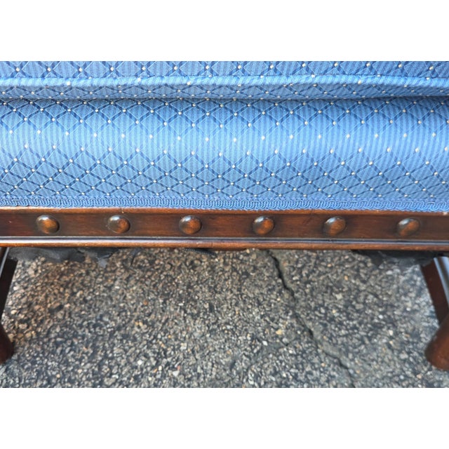 Wood Antique Stickley Bros Lounge Chair For Sale - Image 7 of 12