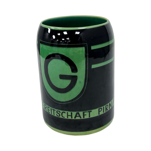 Ceramic Tankard Hedwig Bollhagen 19. Grenzbereitschaft Pirna Germany (Gdr), 1960s For Sale - Image 6 of 9