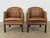 Mid-Century Modern Danish Leather Club Chairs from Wiels Møbler, 1985, Set of 2 For Sale - Image 11 of 11