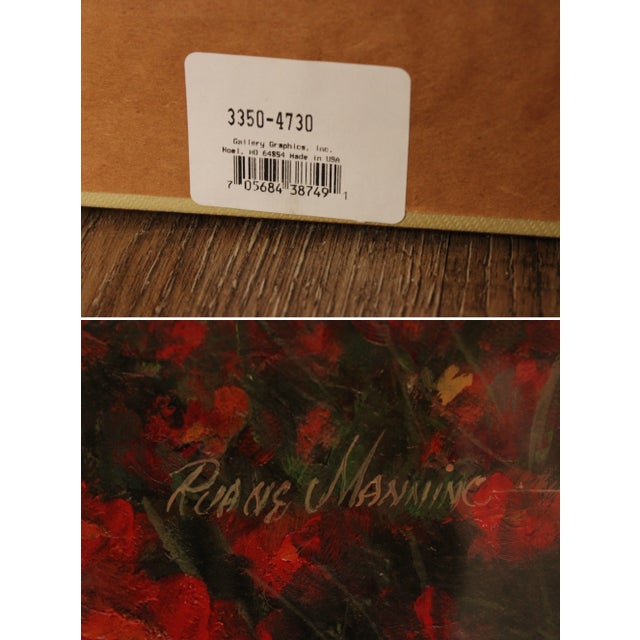 Brown Early 21st Century Ruane Manning 'Tuscan Palette' Giclee Canvas Print, Custom Framed For Sale - Image 8 of 13