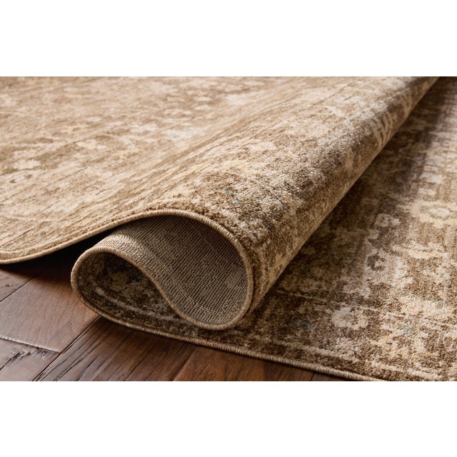 Loloi Rugs Chris Loves Julia x Loloi Palma Brown / Earth 2'-3" x 3'-10" Accent Rug For Sale - Image 4 of 8