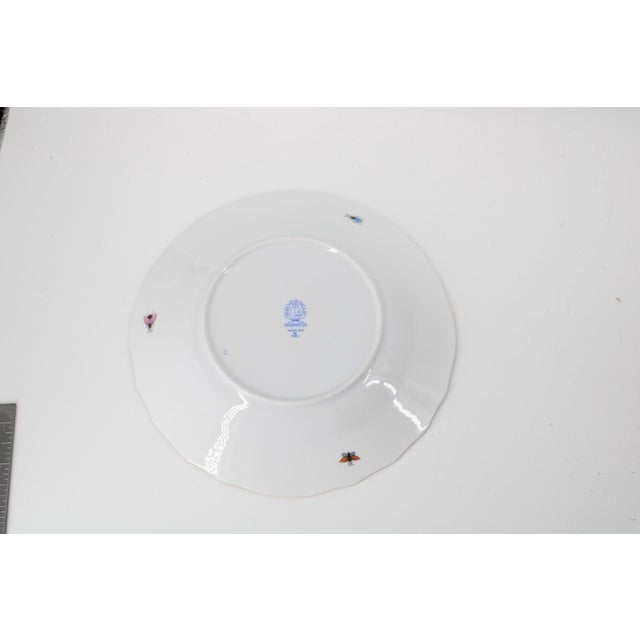 Herend Herend Rothchild Bird Rimmed Soup Bowl Never Used For Sale - Image 4 of 5