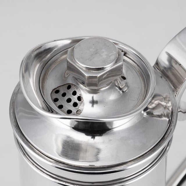 20th Century American Silver Tankard Cocktail Shaker, New York, 1900s For Sale - Image 4 of 18