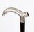Antique French Art Nouveau Silver Topped Walking Cane Stick, 1890s For Sale - Image 10 of 15