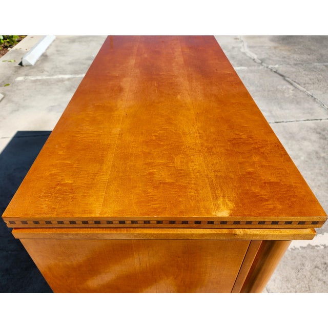 1980s Hickory White Biedermeier Dresser From Genesis Collection For Sale - Image 9 of 18