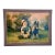 Framed Early 20's Chromolithograph Titled "Pals" by Alfred Guillon For Sale