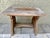 Antique Early 20th Century Handcrafted Solid Wood Rustic Footstool or Milking Stool For Sale - Image 9 of 11
