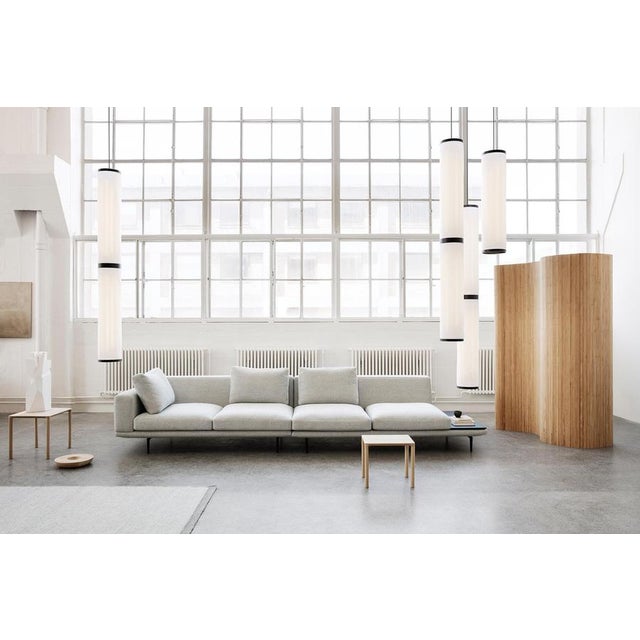 Black David Thulstrup Isol Suspension Lamp 30/76 Black for Astep For Sale - Image 8 of 11