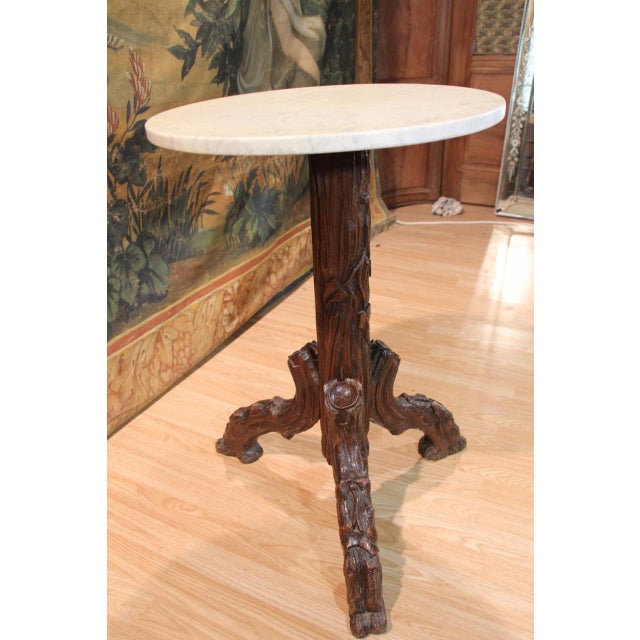Black Forest Bistro Table, 1890s For Sale - Image 9 of 10