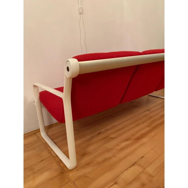 American Sofa attributed to Bruce Hannah and Andrew Morrison for Knoll Inc./Knoll International, 1970s For Sale - Image 11 of 13