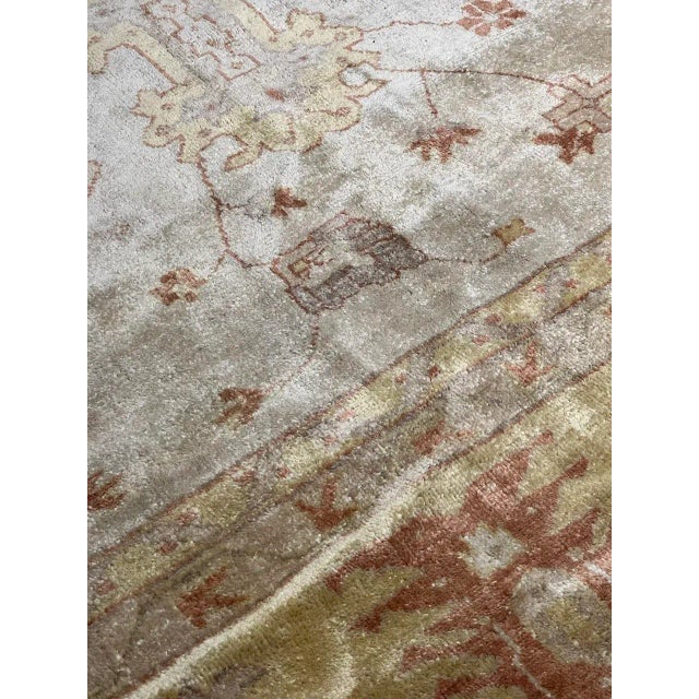 2020s Over Size Oushak Design Hand-Knotted Rug 15' X 22' For Sale - Image 10 of 12
