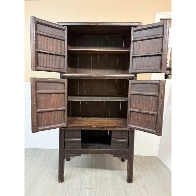 Wood Chinese Food Cabinet/Liangchu, Antique For Sale - Image 7 of 12