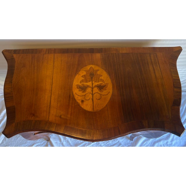 19th Century Marquetry Bombe Commode Chest For Sale - Image 9 of 9