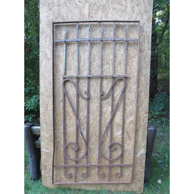 Wonderful piece of architectural salvage to be used as part of a gate or garden fence. Heavy, tight and sturdy. Piece does...