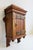 Antique Arts and Crafts European Small Wall Cabinet in Oak and Brass, 1900s For Sale - Image 11 of 16