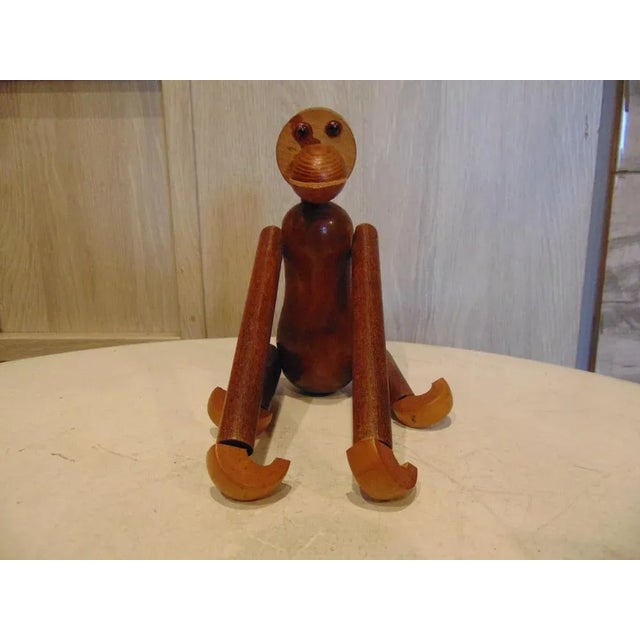 Vintage Teak Monkey by Kay Bojesen, 1960s For Sale - Image 9 of 9
