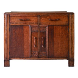1920s -30's Art Deco Sideboard, Credenza, Drinks Cabinet For Sale