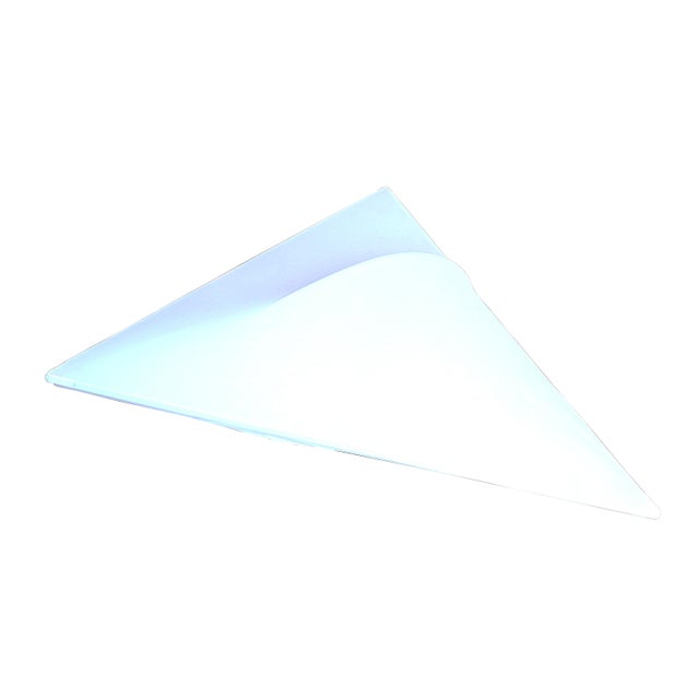 1970s Sanka White Fabric Wall Light with Metal and Plastic by Takahama for Sirrah, 1970s For Sale - Image 5 of 15