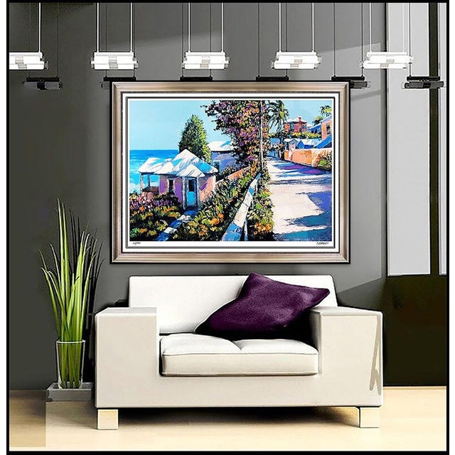 Message us to inquire about custom framing options! (Included for free with every purchase) Howard Behrens Large Hand...