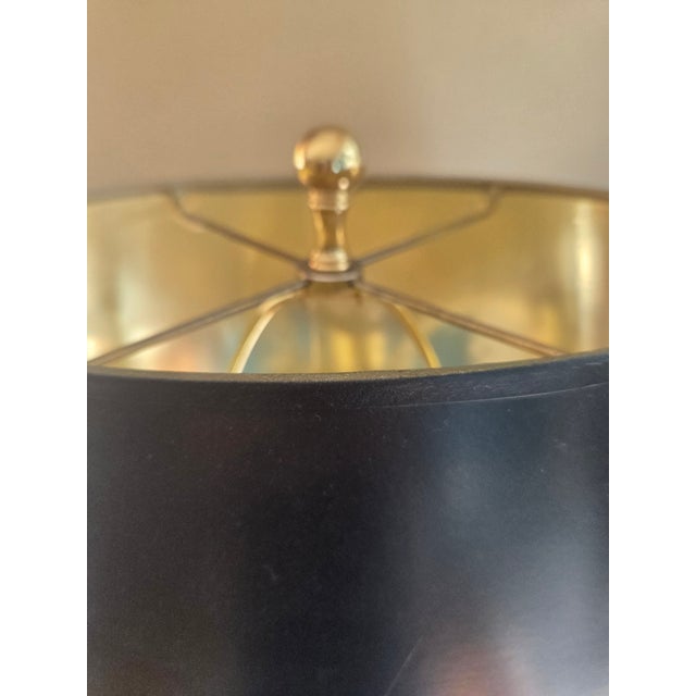 Vintage Brass Trophy Urn Lamp For Sale - Image 12 of 16