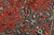 Farmhouse Sarouk Rug 9’5” X 12’6” Red Wool Vintage Traditional Hand-Knotted Carpet For Sale - Image 3 of 13